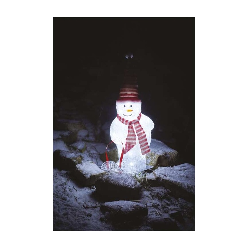 Décoration de noël d'extérieur 40xLED/3,6W/230V IP44 bonhomme de neige