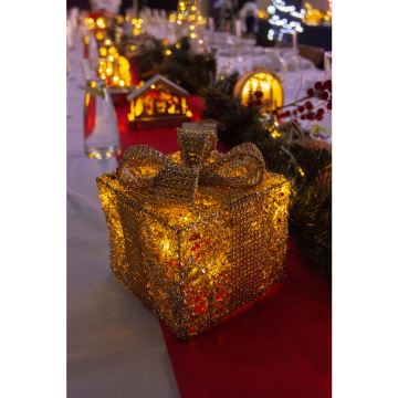 Décoration de Noël LED/2xAA cadeau