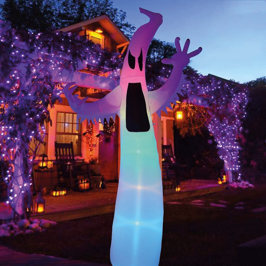 Décoration d'extérieur HALLOWEEN LED/12W/230V IP44 fantôme