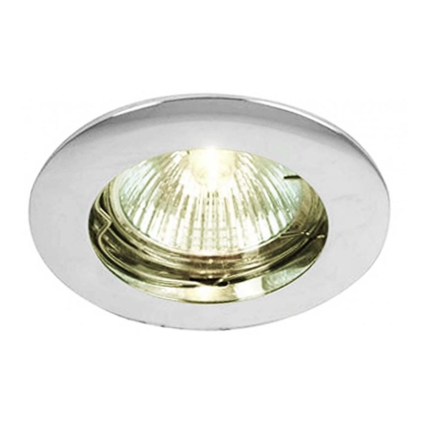 Deko-Light 120018 - Spot encastrable RUND 1xGU5,3-MR16/35W/12V chrome brillant