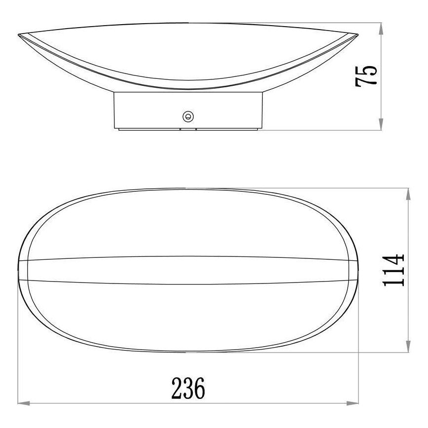 Deko-Light 731078 - Applique murale extérieure AVIOR LED/12,7W/230V IP54 anthracite