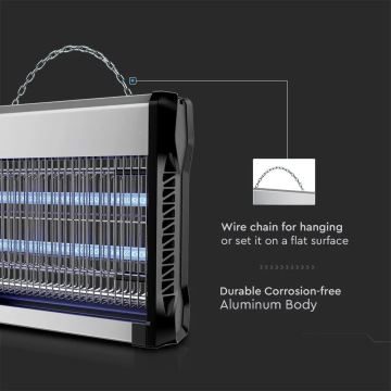 Désinsectiseur électrique 2x10W/230V 80 m²