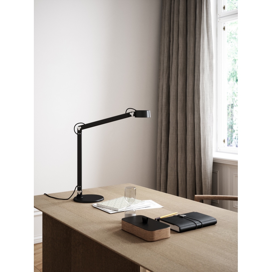 DFTP by Nordlux - Lampe de table tactile à intensité variable NOBU LED/9W/230V noir