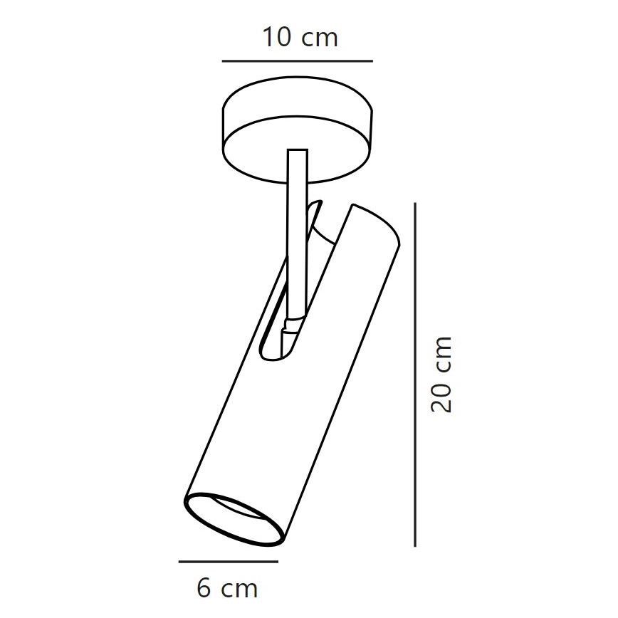 DFTP by Nordlux - Spot MIB 1xGU10/8W/230V blanc