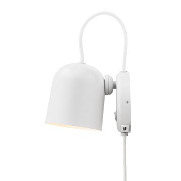 DFTP by Nordlux - Spot mural avec port USB ANGLE 1xGU10/25W/230V blanc