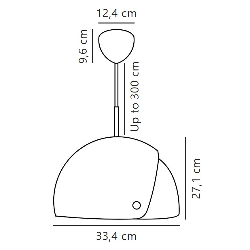 DFTP by Nordlux - Suspension filaire ALIGN 1xE27/15W/230V blanc