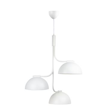 DFTP by Nordlux - Suspension filaire TULLIO 3xE14/25W/230V blanc