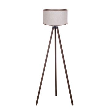 Duolla - Lampadaire 1xE27/60W/230V beige/marron