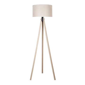 Duolla - Lampadaire 1xE27/60W/230V crème/beige