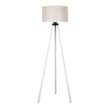 Duolla - Lampadaire 1xE27/60W/230V crème/blanc