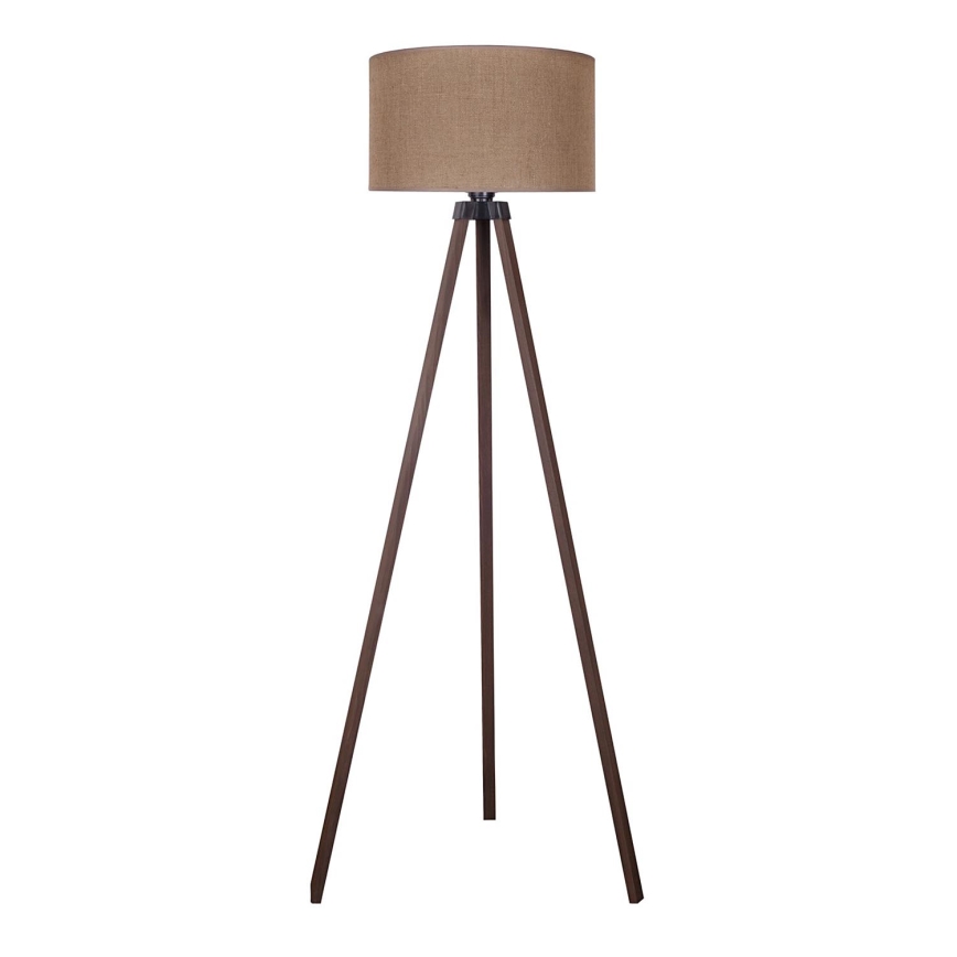 Duolla - Lampadaire 1xE27/60W/230V marron