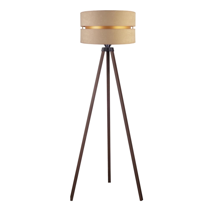 Duolla - Lampadaire DUO 1xE27/60W/230V beige/marron