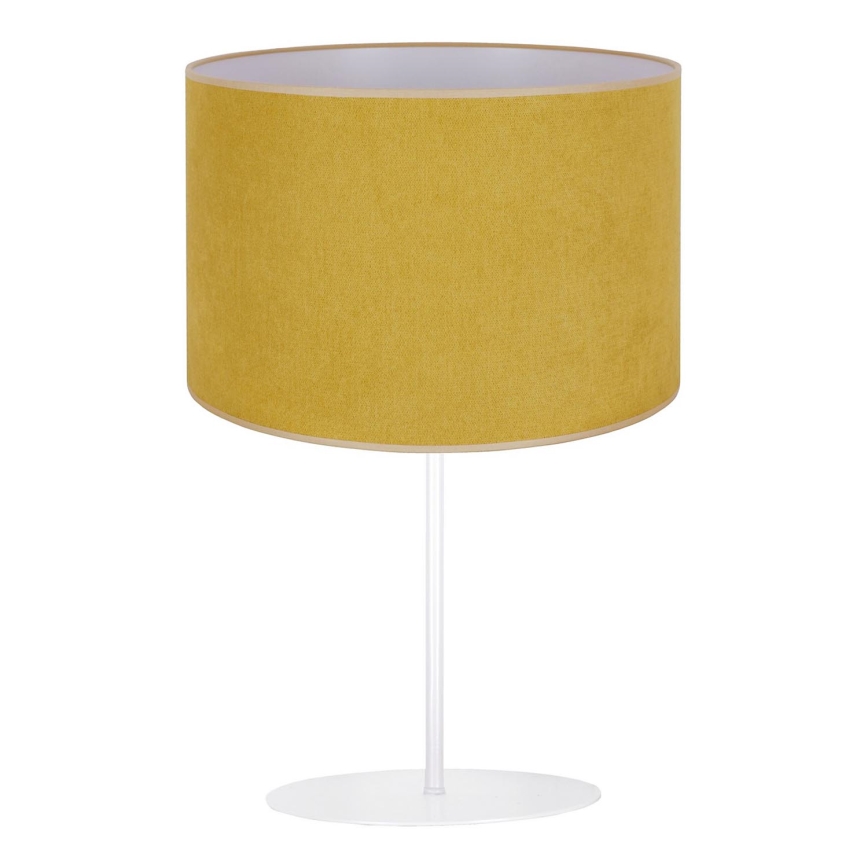 Duolla - Lampe de table BRISTOL 1xE14/15W/230V jaune/blanc