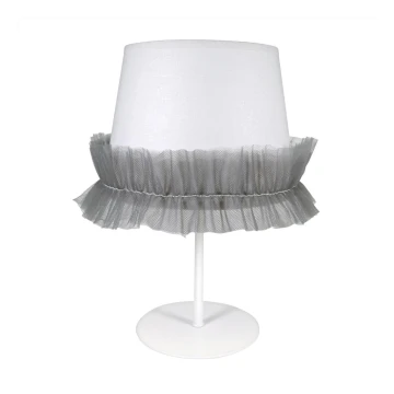 Duolla - Lampe de table enfant BALLET 1xE14/40W/230V gris