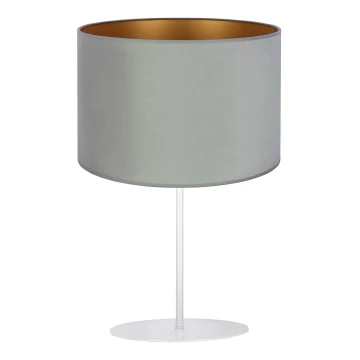 Duolla - Lampe de table ROLLER 1xE14/15W/230V éclairage vert/doré