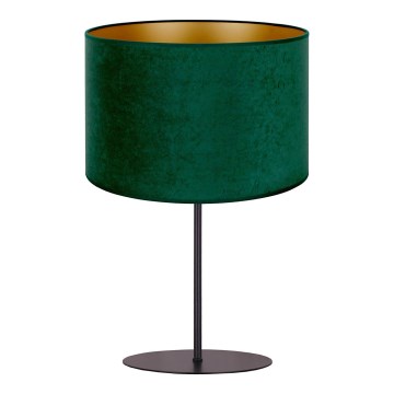 Duolla - Lampe de table ROLLER 1xE14/15W/230V foncé vert/doré
