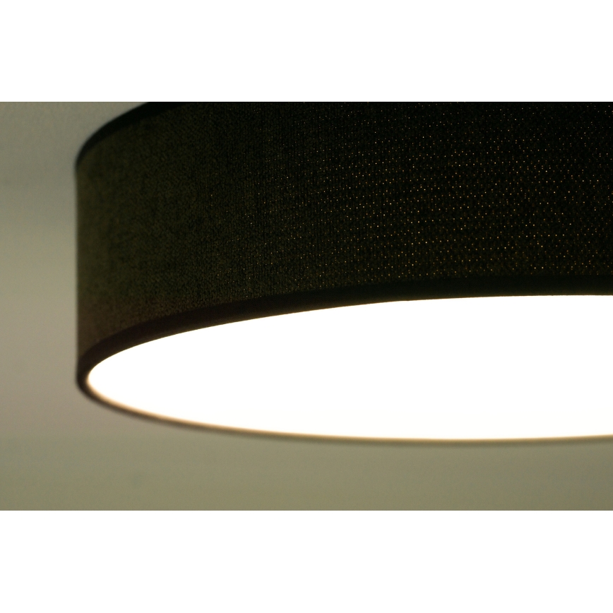 Duolla - Plafonnier CORTINA LED/26W/230V d. 30 cm 4000K marron