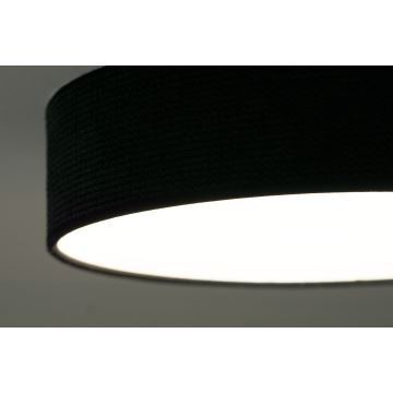 Duolla - Plafonnier CORTINA LED/26W/230V d. 30 cm 4000K noir