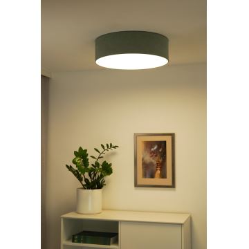 Duolla - Plafonnier CORTINA LED/26W/230V d. 30 cm 4000K turquoise