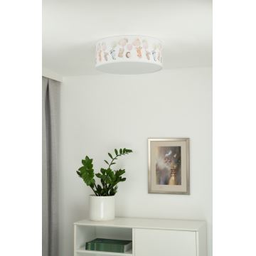 Duolla - Plafonnier enfant CORTINA LED/26W/230V d. 40 cm 4000K