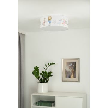 Duolla - Plafonnier enfant CORTINA LED/26W/230V d. 40 cm 4000K