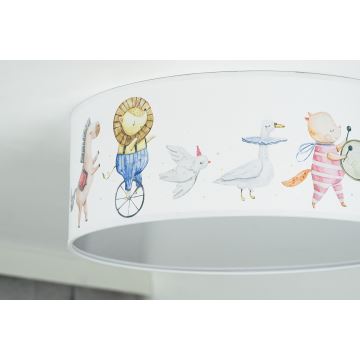 Duolla - Plafonnier enfant CORTINA LED/26W/230V d. 40 cm 4000K