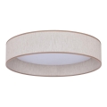 Duolla - Plafonnier LED ROLLER LED/24W/230V beige