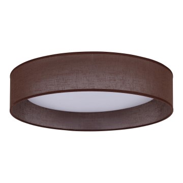 Duolla - Plafonnier LED ROLLER LED/24W/230V marron foncé