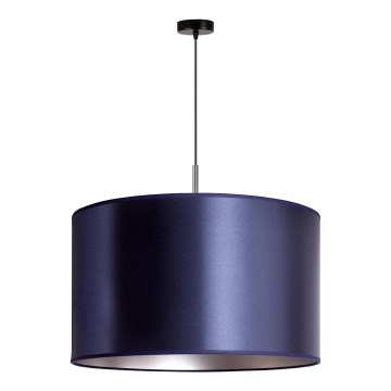 Duolla - Suspension filaire CANNES 1xE27/15W/230V diam. 50 cm bleu/argent