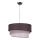 Duolla - Suspension filaire TRIO 1xE27/40W/230V anthracite/gris/blanc