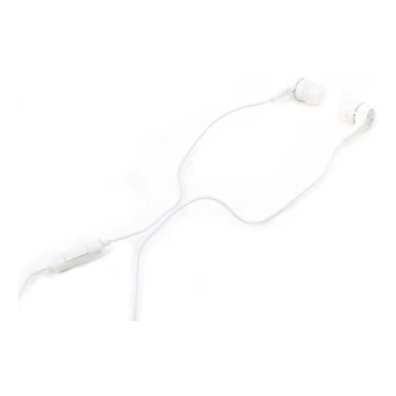 Ecouteurs FIESTA MIC MINI JACK 3.5mm Blanc