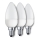 Eglo 10697 - LOT 3x Ampoule LED E14/4W/230V 320lm bougie 3000K