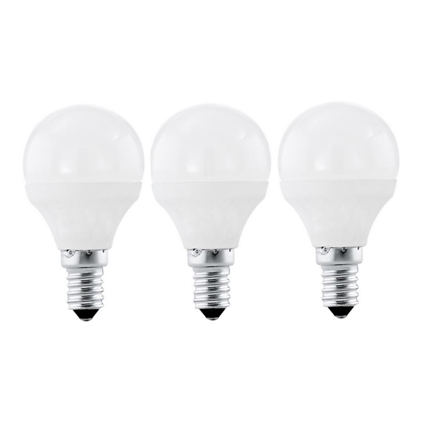 Eglo 10698 - LOT 3x Ampoule LED E14/4W/230V 320lm 3000K