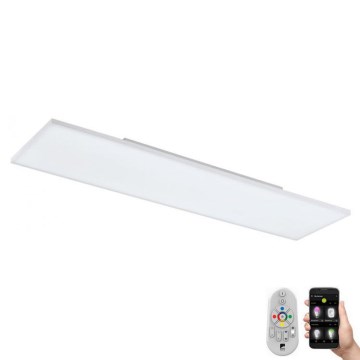 Eglo 32348 - Plafonier RGBW à intensité variable TURCONA LED/36W/230V + télécommande