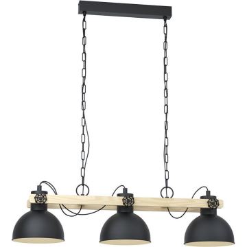 Eglo - Suspension chaîne 3xE27/28W/230V - FSC certifié