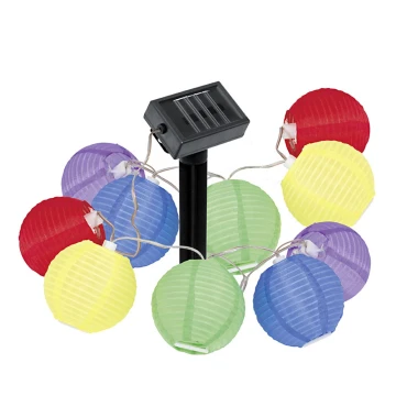 EGLO 47339 - Lampe solaire de jardin ballons 10xLED/0,075W IP44