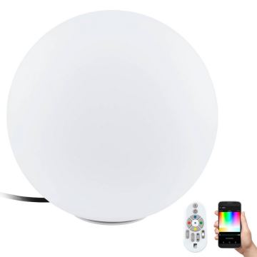 Eglo 55783- Luminaire extérieur LED RGBW MONTEROLO-C 1xE27/9W/230V IP65 d. 30 cm + Télécommande