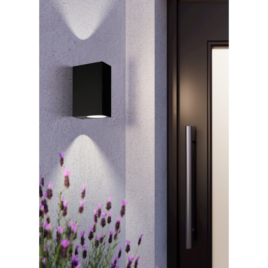 Eglo 74023 - Applique murale extérieure SCOGLIERA 2xGU10/5W/230V IP44