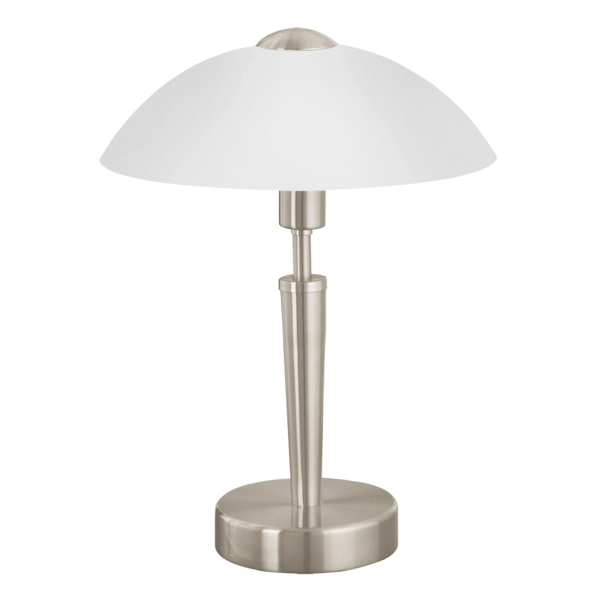 Lampe de table verre graduable par variateur tactile E14 lampe de