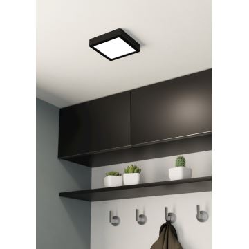 Eglo - Plafonnier salle de bain LED/11W/230V IP44 noir