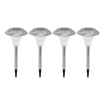 EGLO 90636 - LOT 4x Lampe solaire 4xLED/0,06W IP44