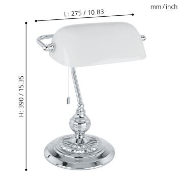 Eglo - lampe de table E27/60W