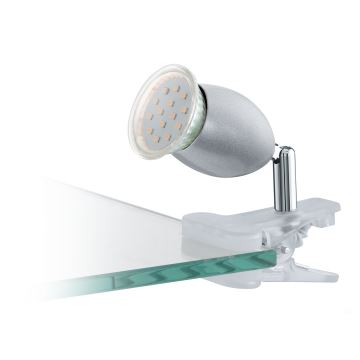 Eglo - Lampe LED à pince 1xGU10/3W/230V