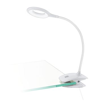 Eglo - Lampe LED à intensité modulable à pince 1xLED/3W/230V blanc