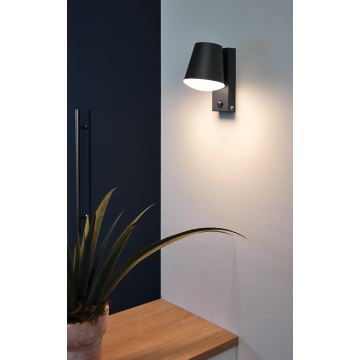 Eglo - Applique murale extérieure avec détecteur 1xE27/10W/230V IP44