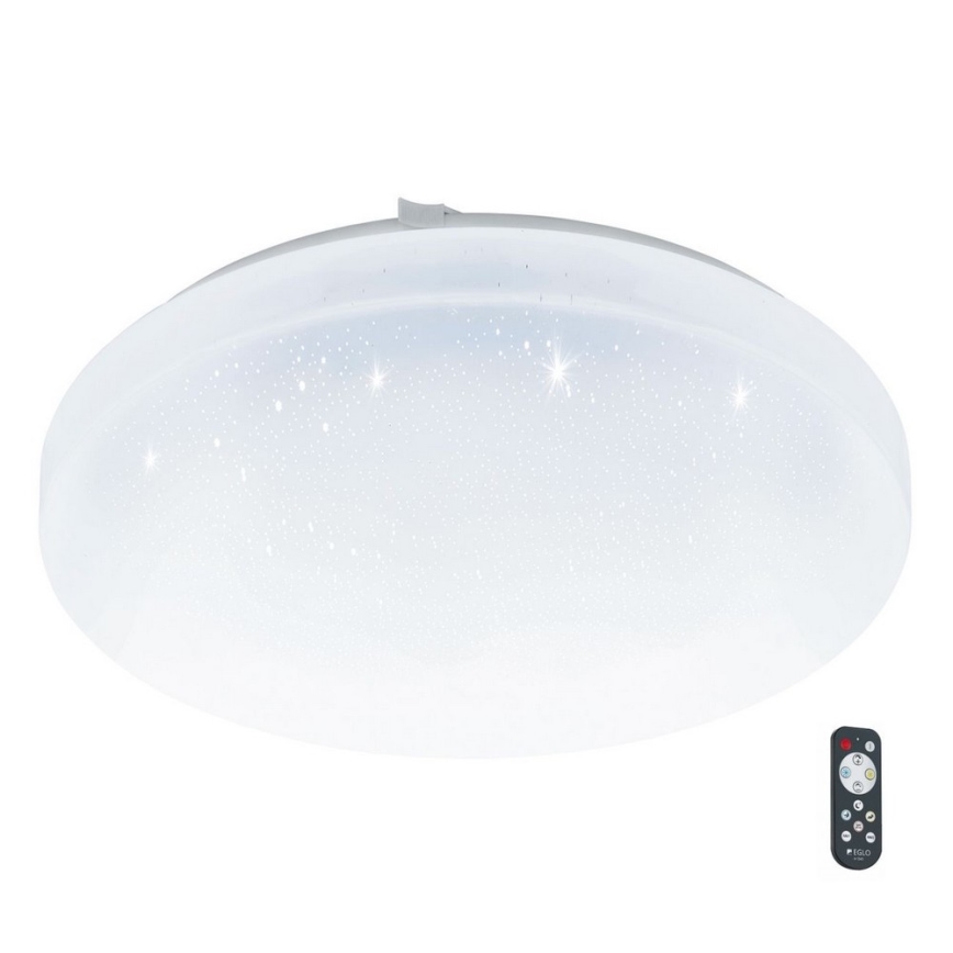 Eglo - Plafonnier à intensité variable salle de bain LED/12W/230V IP44 + télécommande