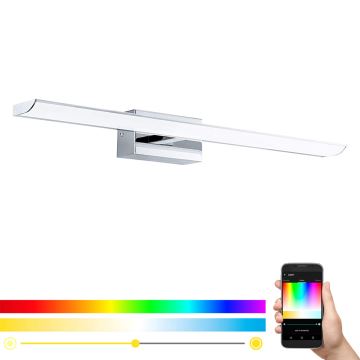 Eglo - Luminaire LED RGB pour miroir de salle de bain à intensité variable LED/15,6W/230V IP44 + télécommande