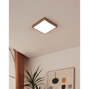 Eglo - Plafonnier de salle de bain LED à intensité variable LED/19,5W/230V 2700-6500K IP44 ZigBee