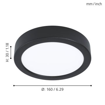 Eglo - Plafonnier LED LED/10,5W/230V