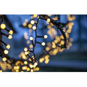Eglo- Guirlande de Noël LED extérieur 700xLED/1 fonction 19m IP44 blanc chaud